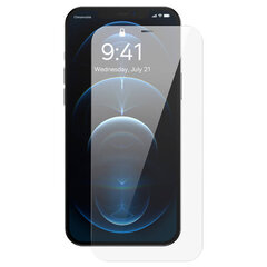 Baseus Baseus Schott HD karkaistu lasi pölysuodattimella 0,3 mm iPhone 12 Pro Maxille hinta ja tiedot | Näytönsuojakalvot ja -lasit | hobbyhall.fi