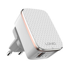 LDNIO Seinälaturi LDNIO A1204Q 18W + Micro USB kaapeli hinta ja tiedot | Puhelimen laturit | hobbyhall.fi