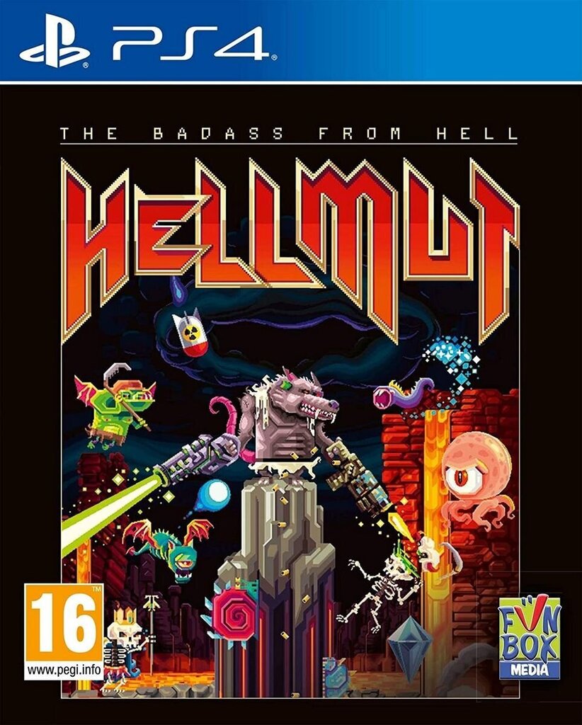 PlayStation 4 peli : Hellmut: The Badass from Hell hinta ja tiedot | Tietokone- ja konsolipelit | hobbyhall.fi