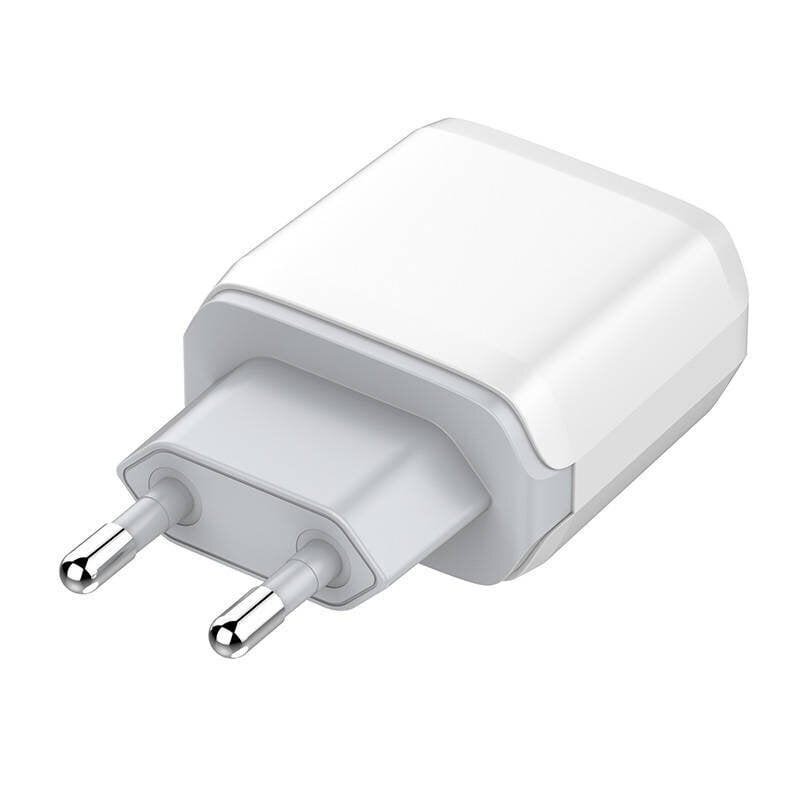 LDNIO Seinälaturi LDNIO A2421C USB, USB-C 22.5W + MicroUSB kaapeli hinta ja tiedot | Puhelimen laturit | hobbyhall.fi