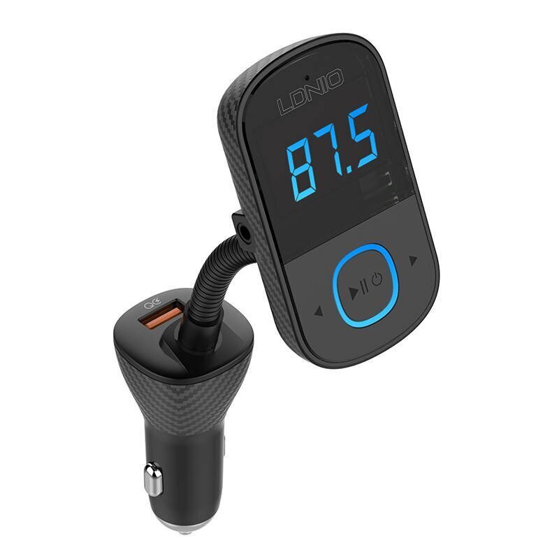 LDNIO LDNIO Bluetooth C705Q 2USB, USB-C FM-lähetin + USB-C-kaapeli hinta ja tiedot | Puhelimen laturit | hobbyhall.fi