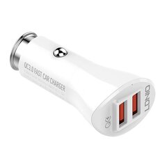 LDNIO LDNIO C511Q 2USB Autolaturi + Lightning-kaapeli hinta ja tiedot | Puhelimen laturit | hobbyhall.fi