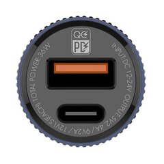 LDNIO LDNIO C510Q USB, USB-C Autolaturi + MicroUSB kaapeli hinta ja tiedot | Puhelimen laturit | hobbyhall.fi