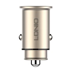 LDNIO LDNIO C506Q USB, USB-C Autolaturi + USB-C kaapeli hinta ja tiedot | Puhelimen laturit | hobbyhall.fi