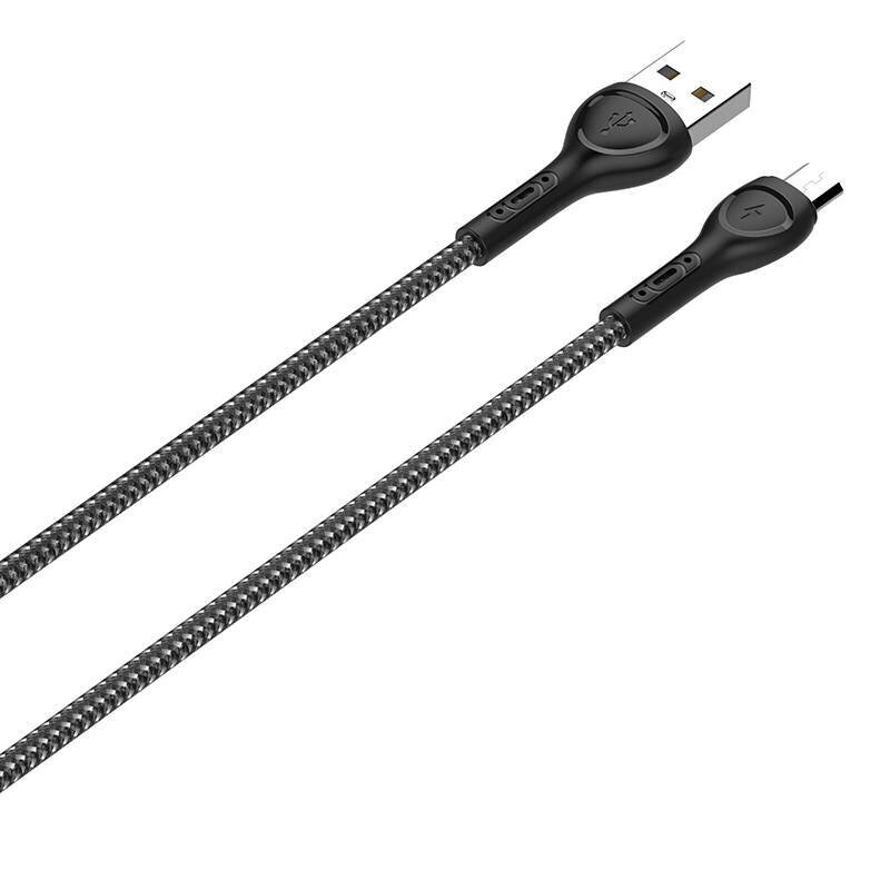 LDNIO LDNIO LS481 LED, 1m microUSB-kaapeli hinta ja tiedot | Puhelinkaapelit | hobbyhall.fi