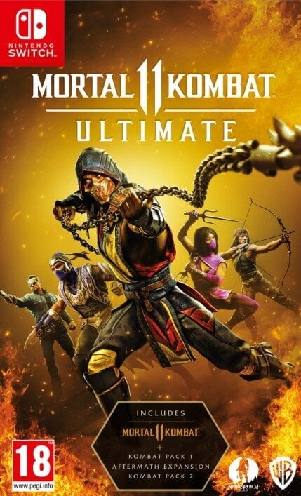 Mortal Kombat 11 Ultimate, Nintendo Switch (koodi) hinta ja tiedot | Tietokone- ja konsolipelit | hobbyhall.fi