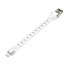 LDNIO LDNIO LS50 0,15 m USB - Lightning-kaapeli (valkoinen) hinta ja tiedot | Puhelinkaapelit | hobbyhall.fi