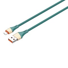 LDNIO LDNIO LS632 USB - Micro USB 2m, 30W kaapeli (vihreä) hinta ja tiedot | Puhelinkaapelit | hobbyhall.fi