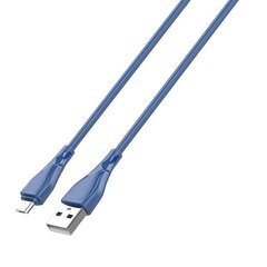 LDNIO LDNIO LS612 USB - Micro USB 2m, 30W kaapeli (sininen) hinta ja tiedot | Puhelinkaapelit | hobbyhall.fi