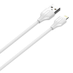 LDNIO USB-Lightning-kaapeli LDNIO LS540, 2.4A, 0.2m (valkoinen) hinta ja tiedot | Puhelinkaapelit | hobbyhall.fi