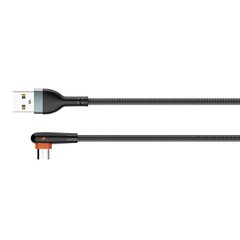 LDNIO Kaapeli USB - Micro USB LDNIO LS561, 2.4A, 1m (musta) hinta ja tiedot | Puhelinkaapelit | hobbyhall.fi