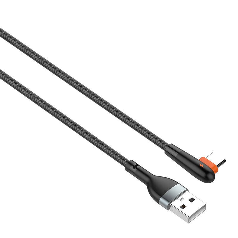 LDNIO USB-kaapeli USB-C:hen LDNIO LS561, 2.4A, 1m (musta) hinta ja tiedot | Puhelinkaapelit | hobbyhall.fi
