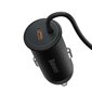 Baseus Magneettinen autopuhelinteline Baseus CW01 tuuletusritilään autolaturilla USB-C, 15W + 25W (musta) hinta ja tiedot | Puhelimen laturit | hobbyhall.fi