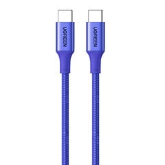 UGREEN Kaapeli USB-C–USB-C UGREEN 15309 (sininen) hinta ja tiedot | Puhelinkaapelit | hobbyhall.fi