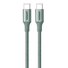 UGREEN Kaapeli USB-C–USB-C UGREEN 15310 (vihreä) hinta ja tiedot | Ugreen Matkapuhelimet ja tarvikkeet | hobbyhall.fi