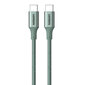 UGREEN Kaapeli USB-C–USB-C UGREEN 15310 (vihreä) hinta ja tiedot | Puhelinkaapelit | hobbyhall.fi
