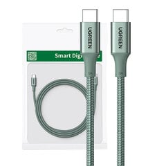 UGREEN Kaapeli USB-C–USB-C UGREEN 15310 (vihreä) hinta ja tiedot | Ugreen Matkapuhelimet ja tarvikkeet | hobbyhall.fi