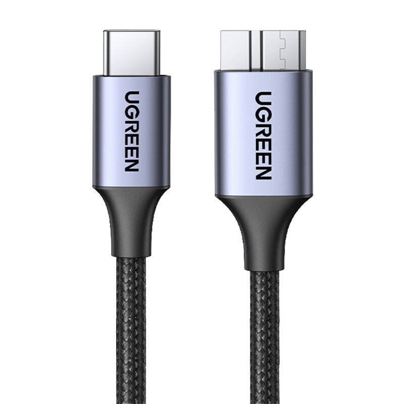 UGREEN Kaapeli USB-C - Micro USB UGREEN 15233, 2m (avaruuden harmaa) hinta ja tiedot | Puhelinkaapelit | hobbyhall.fi