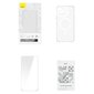 Baseus Puhelimen kuori Baseus Magnetic Crystal Clear iPhone 13:lle (läpinäkyvä), jossa karkaistu lasi näytönsuoja ja puhdistussarja hinta ja tiedot | Puhelimen kuoret ja kotelot | hobbyhall.fi