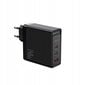 Mcdodo Laturi GaN 140W Mcdodo CH-2913, 2x USB-C, USB-A (musta) hinta ja tiedot | Puhelimen laturit | hobbyhall.fi