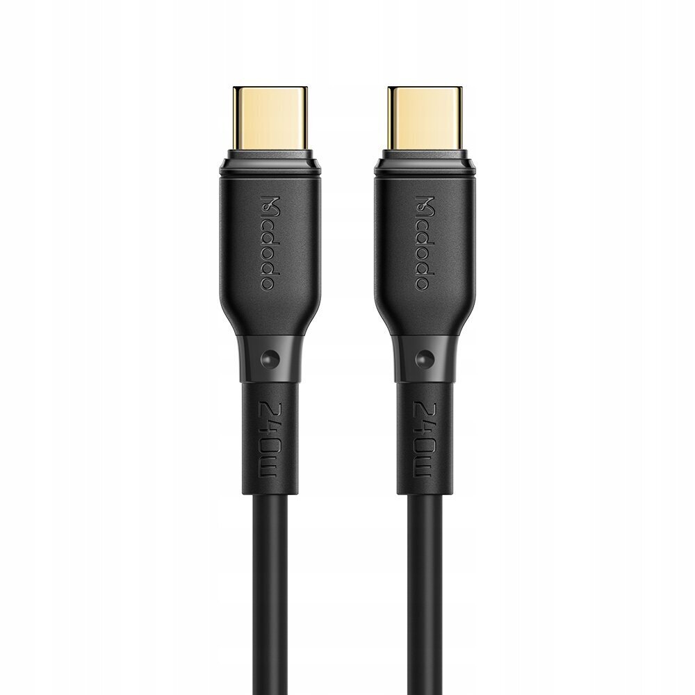 Mcdodo USB-C-kaapeli Mcdodo CA-3311 240W, 2m (musta) hinta ja tiedot | Puhelinkaapelit | hobbyhall.fi