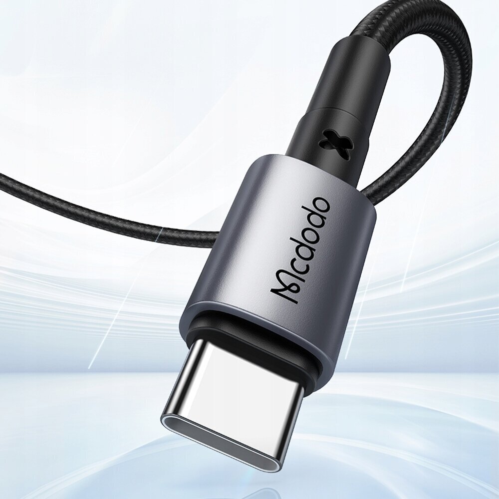 Mcdodo USB-C-kaapeli Mcdodo CA-3590 100 W, 1,2 m (musta) hinta ja tiedot | Puhelinkaapelit | hobbyhall.fi