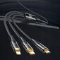 Mcdodo 3in1 USB-USB-C / Lightning / Micro USB -kaapeli, Mcdodo CA-3330, 1,2 m (musta) hinta ja tiedot | Puhelinkaapelit | hobbyhall.fi