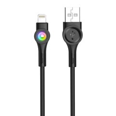 Foneng Foneng X59 USB - Micro USB -kaapeli, LED, 3A, 1m (musta) hinta ja tiedot | Foneng Puhelimet, älylaitteet ja kamerat | hobbyhall.fi