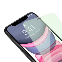 Baseus Karkaistu lasi Baseus Crystal Eye 0,3 mm iPhone 11/XR:lle hinta ja tiedot | Näytönsuojakalvot ja -lasit | hobbyhall.fi