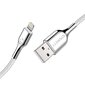 Cygnett Lightning-kaapeli USB-Cygnett Armored 2.4A 12W 0.1m (valkoinen) hinta ja tiedot | Puhelinkaapelit | hobbyhall.fi