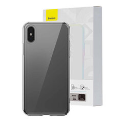 Baseus Transparent Case Baseus Simple iPhone XS:lle hinta ja tiedot | Puhelimen kuoret ja kotelot | hobbyhall.fi