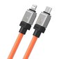 Baseus Pikalatauskaapeli Baseus USB-C - Coolplay Series 1m, 20W (oranssi) hinta ja tiedot | Puhelinkaapelit | hobbyhall.fi