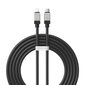 Baseus Pikalatauskaapeli Baseus USB-C - Coolplay Series 2m, 20W (musta) hinta ja tiedot | Puhelinkaapelit | hobbyhall.fi