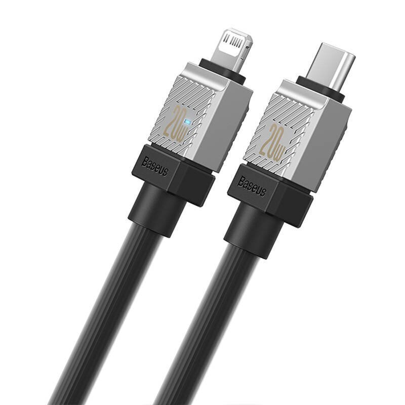 Baseus Pikalatauskaapeli Baseus USB-C - Coolplay Series 2m, 20W (musta) hinta ja tiedot | Puhelinkaapelit | hobbyhall.fi