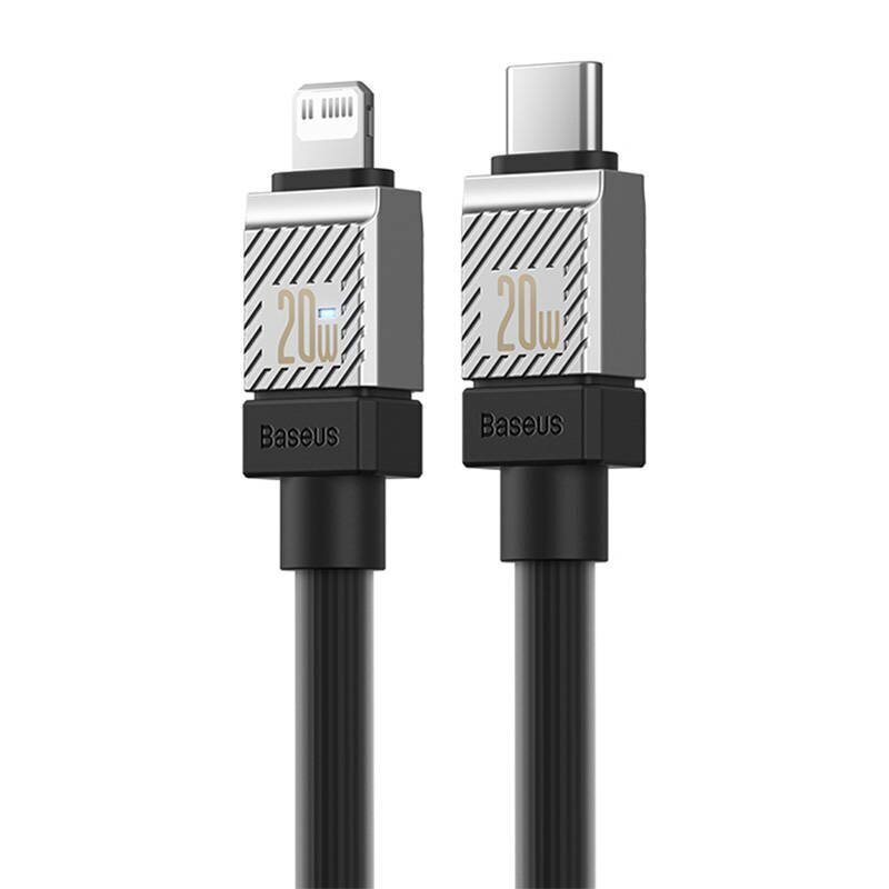 Baseus Pikalatauskaapeli Baseus USB-C - Coolplay Series 2m, 20W (musta) hinta ja tiedot | Puhelinkaapelit | hobbyhall.fi