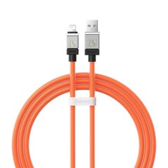 Baseus Pikalatauskaapeli Baseus USB-A:sta Lightning Coolplay -sarjaan 1 m, 2,4 A (oranssi) hinta ja tiedot | Puhelinkaapelit | hobbyhall.fi