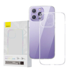 Baseus Transparent Case Baseus Simple iPhone 14 Prolle hinta ja tiedot | Puhelimen kuoret ja kotelot | hobbyhall.fi