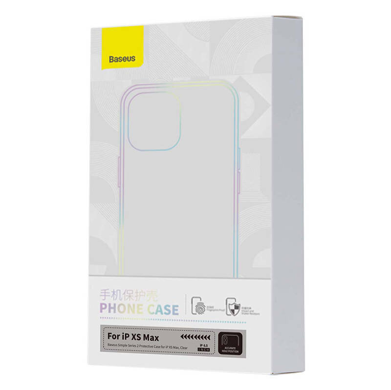 Baseus Transparent Case Baseus Simple -kotelo iPhone XS MAX:lle hinta ja tiedot | Puhelimen kuoret ja kotelot | hobbyhall.fi