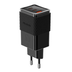 Mcdodo Laturi GaN 65W Mcdodo CH-1501, 2x USB-C, USB-A (musta) hinta ja tiedot | Puhelimen laturit | hobbyhall.fi