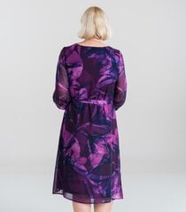 Hansmark naisten mekko Neeva-L 66143*01, violetti/vaaleanpunainen 4741653003494 hinta ja tiedot | Mekot | hobbyhall.fi