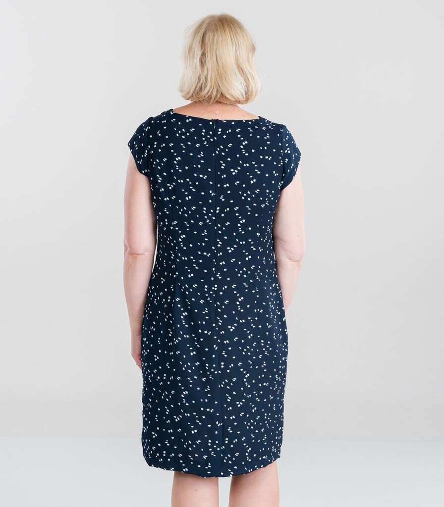 Hansmark naisten mekko Rosalind-L 66149*01, tummansininen/beige 4741653004088 hinta ja tiedot | Mekot | hobbyhall.fi