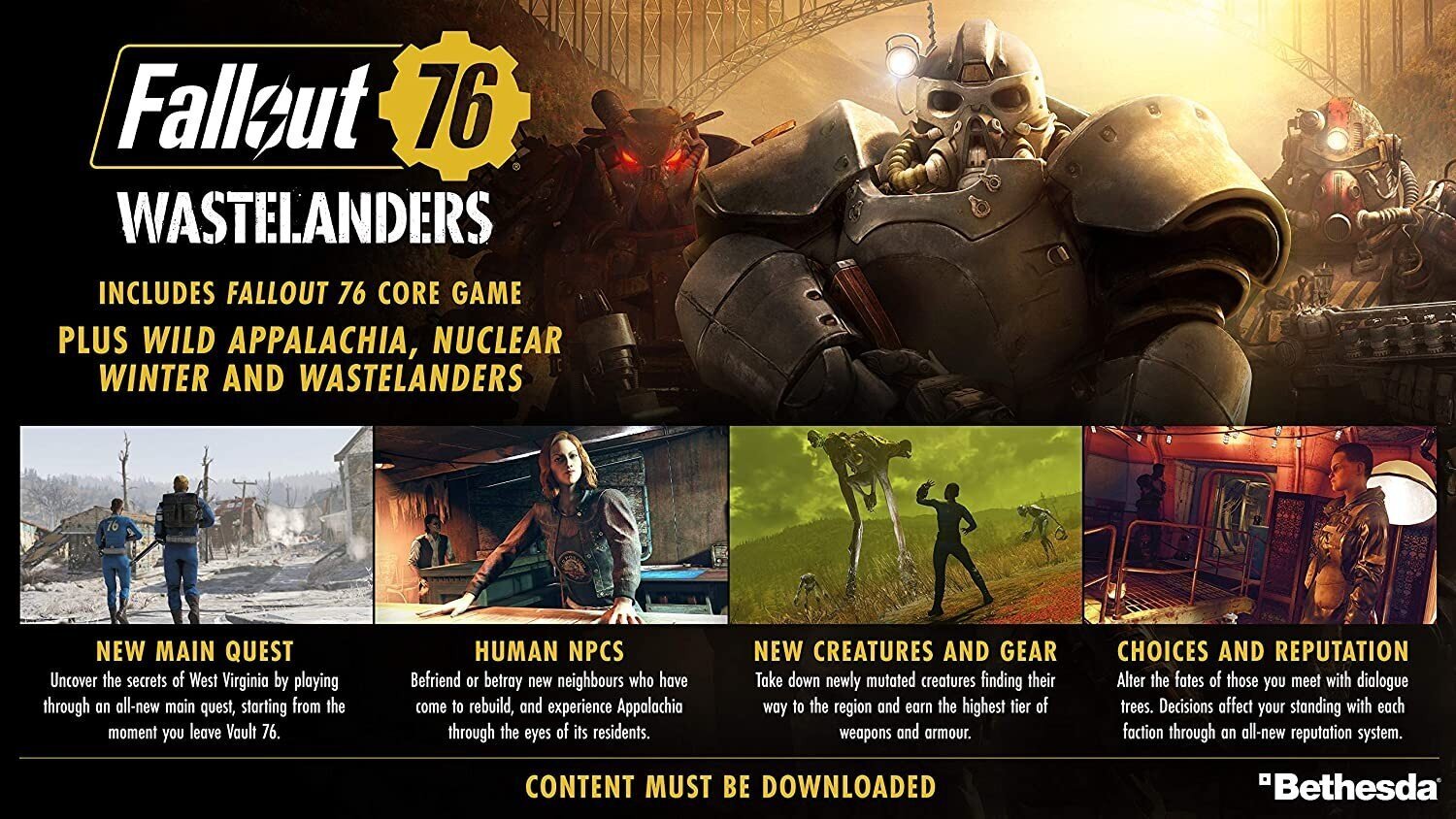 Fallout 76: Wastelanders - Xbox One peli hinta ja tiedot | Tietokone- ja konsolipelit | hobbyhall.fi