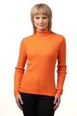 Maglia naisten neulepusero Joline 822046 01, oranssi 822046*01-S hinta ja tiedot | Maglia Muoti | hobbyhall.fi