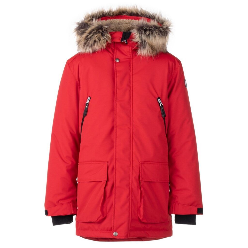 Lenne lasten parka 250g Renno 23369 A*622, punainen 4741593443114 hinta ja tiedot | Poikien takit | hobbyhall.fi