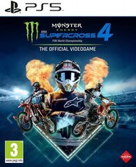 PlayStation 5 peli Monster Energy Supercross 4 - The Official Videogame hinta ja tiedot | Tietokone- ja konsolipelit | hobbyhall.fi