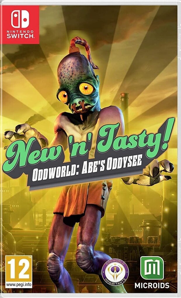 Nintendo Switch peli Oddworld: Abe's Oddysee New 'N' Tasty! hinta ja tiedot | Tietokone- ja konsolipelit | hobbyhall.fi