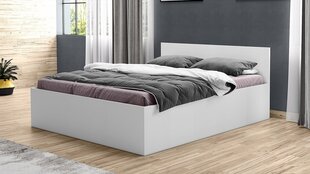 Sänky patjalla ja liinavaatelaatikolla, 160 cm x 200 cm, valkoinen hinta ja tiedot | Ei ole määritelty Makuuhuone | hobbyhall.fi