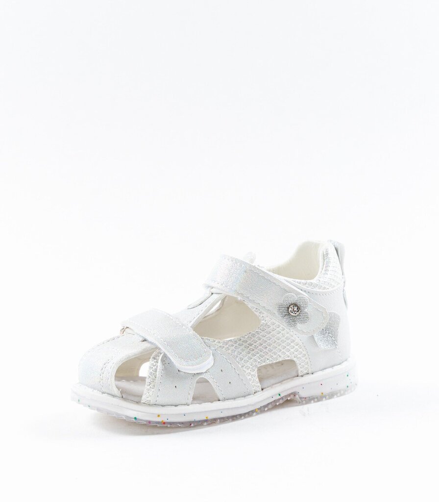 Clibee lasten sandaalit 441244 02, valkoinen/valkoinen 441244*02-026 hinta ja tiedot | Lasten sandaalit | hobbyhall.fi