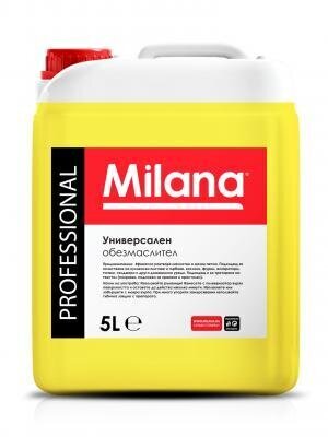 Yleiskäyttöinen rasvan- ja hiilenpoistoaine - 5 l MILANA® Professional hinta ja tiedot | Puhdistusaineet | hobbyhall.fi