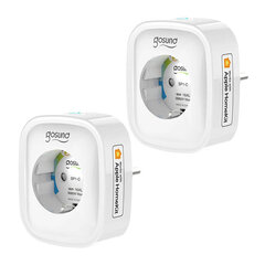 Gosund Smart socket WiFi Gosund SP1-H (2 kpl) (HomeKit) hinta ja tiedot | E-SMARTER Valaistus ja sähkölaitteet | hobbyhall.fi